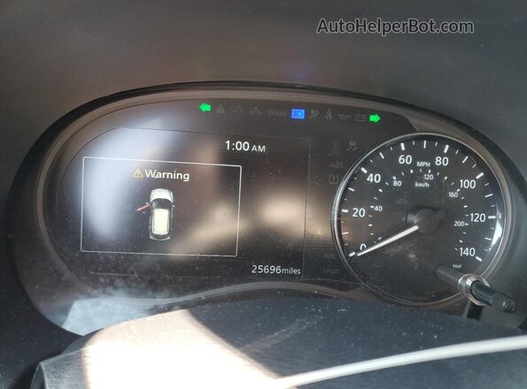 3N1CP5DV1RL561208 2024 NISSAN KICKS Белый Вид щитка приборов