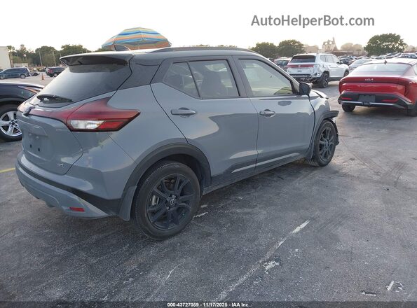 3N1CP5DV5RL565102 2024 NISSAN KICKS Серый Задняя правая четверть