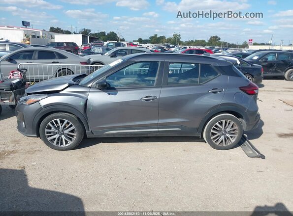 3N1CP5DV6RL526650 2024 NISSAN KICKS Gray Widok wnętrza 360 stopni