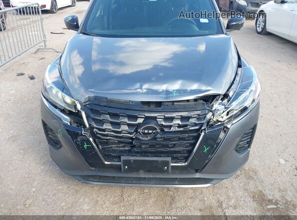 3N1CP5DV6RL526650 2024 NISSAN KICKS Gray Widok zestawu wskaźników