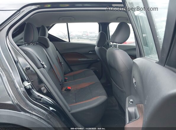 3N1CP5DV7LL497165 2020 NISSAN KICKS Black Vista de la etiqueta del VIN