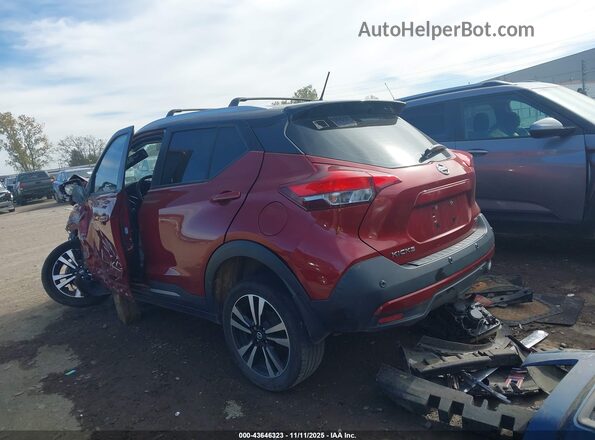 3N1CP5DV7LL500128 2020 NISSAN KICKS Burgundy Tył lewy