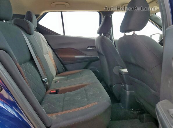 3N1CP5DV7LL556621 2020 NISSAN KICKS Синий Вид задней части салона