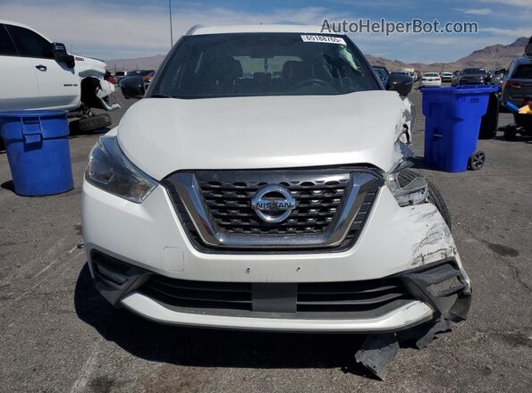 3N1CP5DV7LL564718 2020 NISSAN KICKS Белый Вид спереди