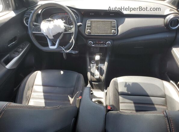 3N1CP5DV7LL564718 2020 NISSAN KICKS Белый Вид панели приборов