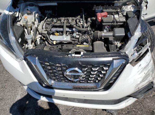 3N1CP5DV7LL564718 2020 NISSAN KICKS Белый Вид задней части салона