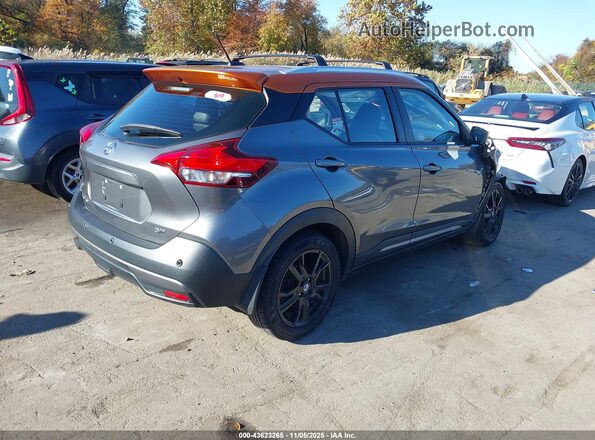 3N1CP5DV7LL579848 2020 NISSAN KICKS Серый Задняя правая четверть