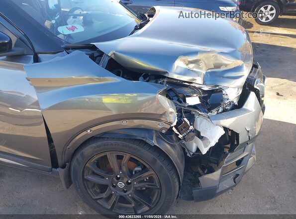 3N1CP5DV7LL579848 2020 NISSAN KICKS Серый Вид спереди