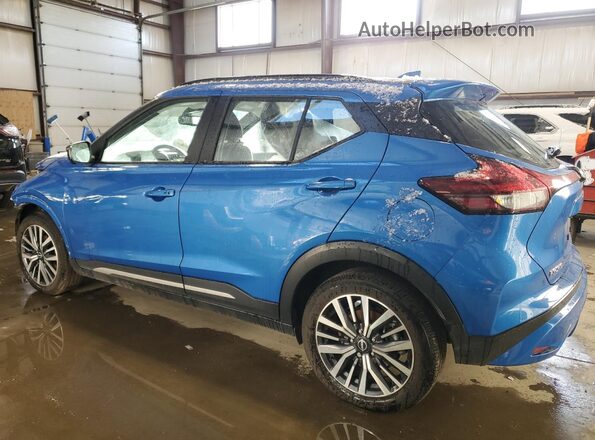 3N1CP5DV7PL560173 2023 NISSAN KICKS Blue Задня ліва чверть