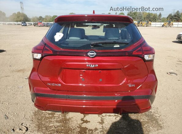 3N1CP5DVXRL484564 2024 NISSAN KICKS Красный Вид сзади