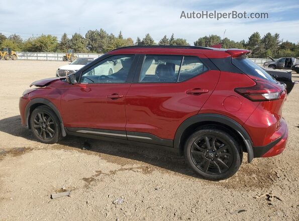 3N1CP5DVXRL484564 2024 NISSAN KICKS Красный Задняя левая четверть