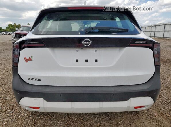 3N8AP6BA4SL362500 2025 NISSAN KICKS White Вид ззаду
