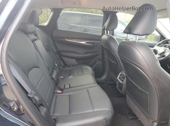 3PCAJ5AB9NF106373 2022 INFINITI QX50 Синий Вид задней части салона