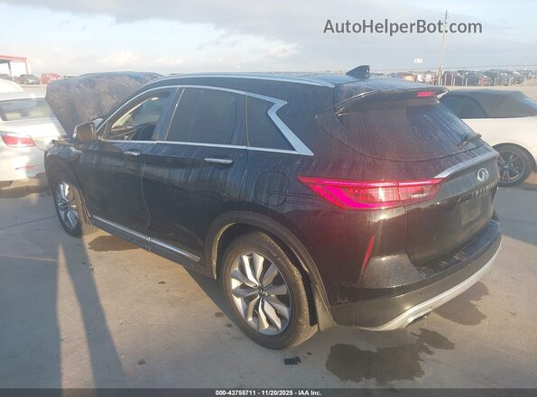 3PCAJ5BA0MF125401 2021 INFINITI QX50 Black Հետևի ձախ