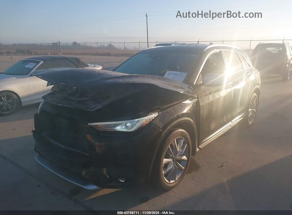 3PCAJ5BA0MF125401 2021 INFINITI QX50 Black Դիմացի տեսք