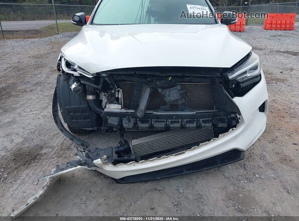 3PCAJ5BA1MF116500 2021 INFINITI QX50 White წინა ხედი