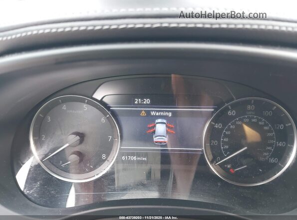 3PCAJ5BA1MF116500 2021 INFINITI QX50 White უკანა სავარძლების ხედი