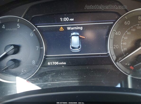 3PCAJ5BA1MF116500 2021 INFINITI QX50 White ხელსაწყოთა პანელის ხედი
