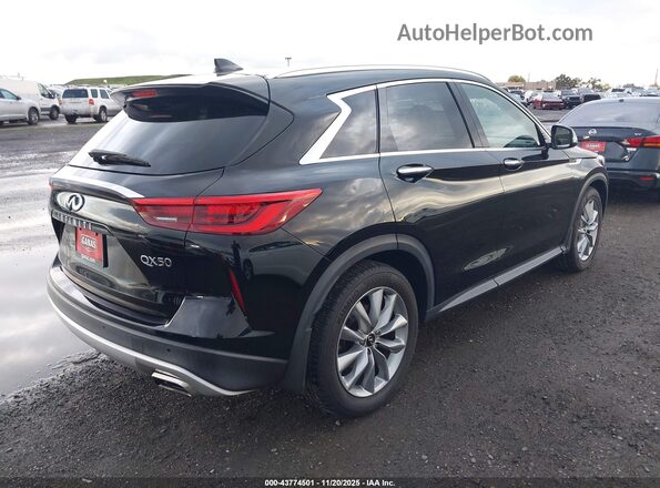 3PCAJ5BA1MF126475 2021 INFINITI QX50 Black Trasero derecho
