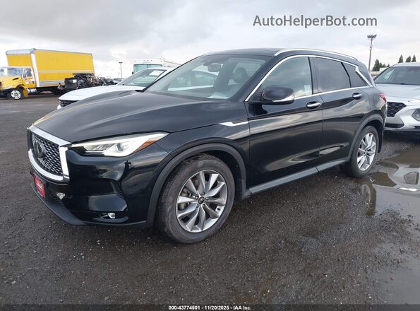 3PCAJ5BA1MF126475 2021 INFINITI QX50 Black Vista tres cuartos delantera izquierda