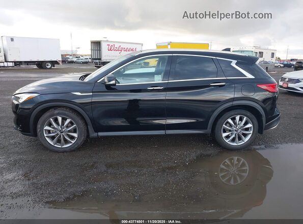 3PCAJ5BA1MF126475 2021 INFINITI QX50 Black Vista interior de 360 grados
