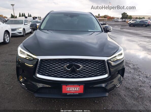 3PCAJ5BA1MF126475 2021 INFINITI QX50 Black Vista del cuadro de instrumentos