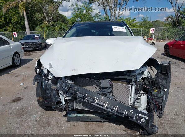 3PCAJ5BA1PF108711 2023 INFINITI QX50 White Առջևի վահանակի տեսք