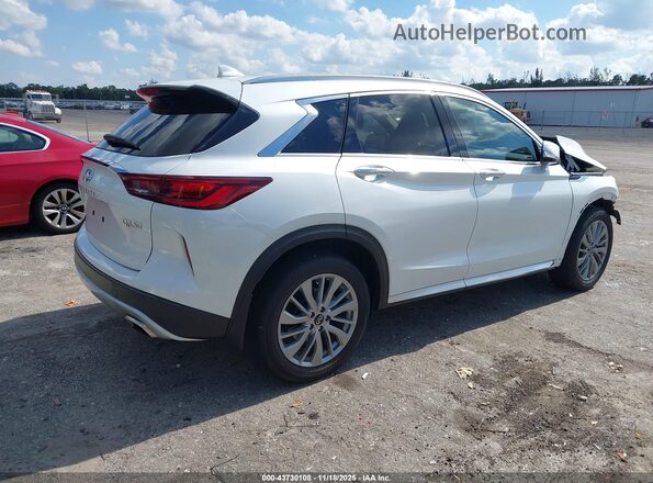 3PCAJ5BA1PF108711 2023 INFINITI QX50 White Հետևի աջ