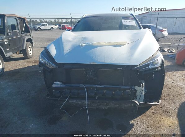 3PCAJ5BA1PF118185 2023 INFINITI QX50 White Вид задньої частини салону