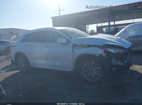 3PCAJ5BA1PF118185 2023 INFINITI QX50 White Панорамний вид салону 360°