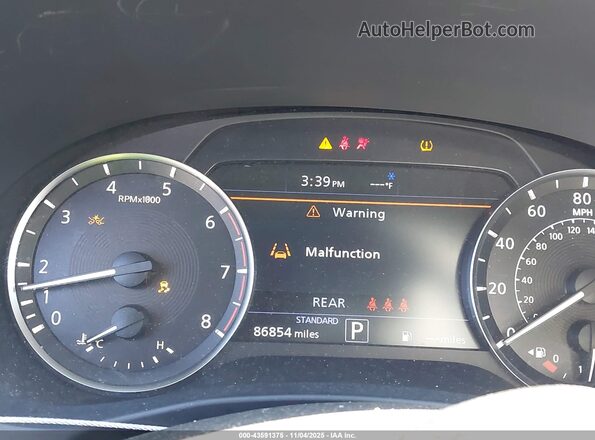 3PCAJ5BA2MF118479 2021 INFINITI QX50 Gray უკანა სავარძლების ხედი