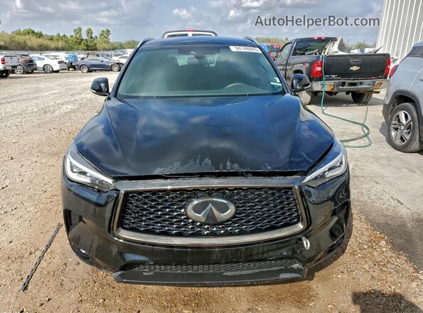 3PCAJ5BA3NF109453 2022 INFINITI QX50 Black Դիմացի տեսք