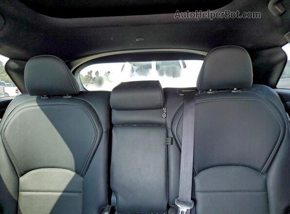 3PCAJ5BA3NF109453 2022 INFINITI QX50 Black Հետևի նստատեղերի տեսք