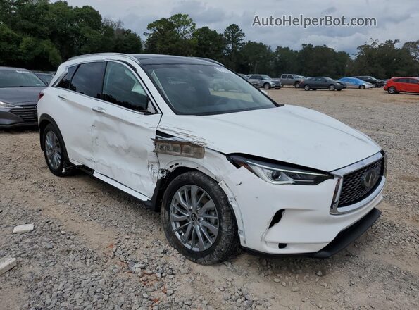 3PCAJ5BA4PF117502 2023 INFINITI QX50 White Առջևի աջ