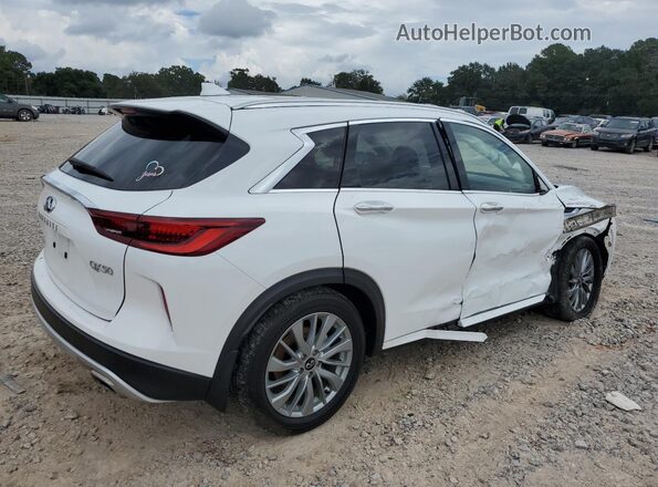 3PCAJ5BA4PF117502 2023 INFINITI QX50 White Հետևի աջ