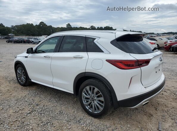 3PCAJ5BA4PF117502 2023 INFINITI QX50 White Հետևի ձախ