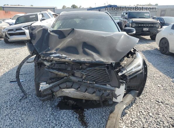 3PCAJ5BA6MF106934 2021 INFINITI QX50 Black Widok z przodu