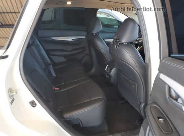 3PCAJ5BA6MF114791 2021 INFINITI QX50 White Vista de los asientos traseros
