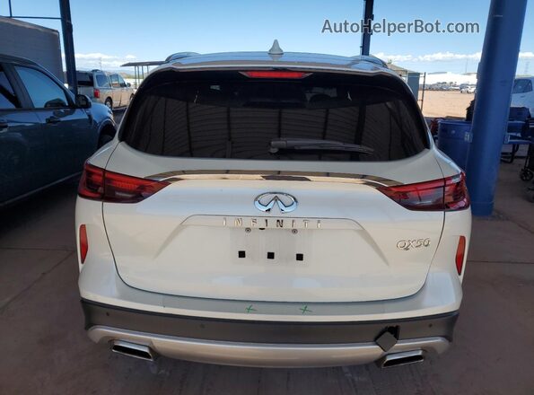 3PCAJ5BA6MF114791 2021 INFINITI QX50 White Vista trasera