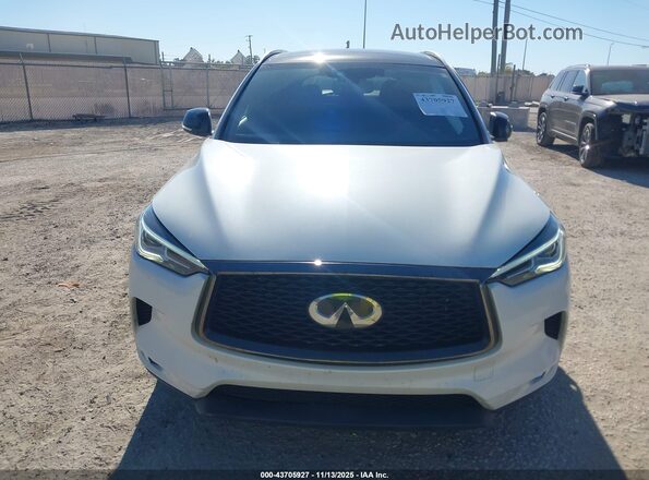 3PCAJ5BA6MF125984 2021 INFINITI QX50 White უკანა სალონის ხედი