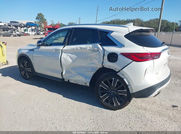 3PCAJ5BA6MF125984 2021 INFINITI QX50 White უკანა მარცხენა