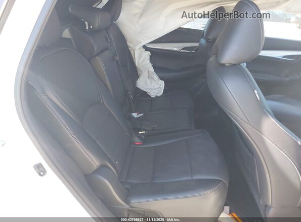 3PCAJ5BA6MF125984 2021 INFINITI QX50 White VIN კოდის სტიკერის ხედი