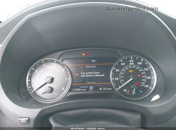 3PCAJ5BA6NF113061 2022 INFINITI QX50 White Հետևի նստատեղերի տեսք