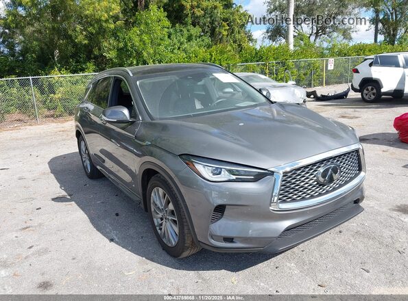 3PCAJ5BA8RF108689 2024 INFINITI QX50 Gray Rear interior view