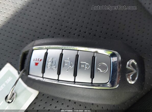 3PCAJ5BA8RF108689 2024 INFINITI QX50 Gray Dashboard view