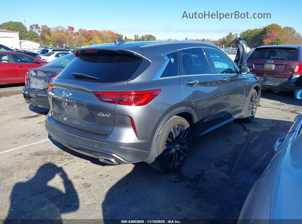 3PCAJ5BAXMF105477 2021 INFINITI QX50 Серый Задняя правая четверть