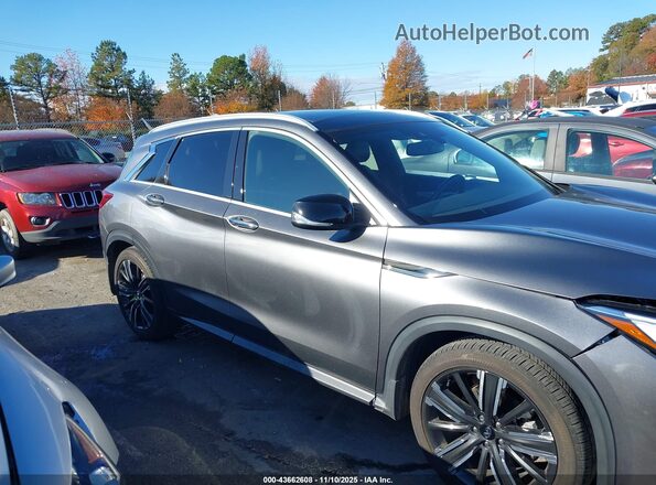 3PCAJ5BAXMF105477 2021 INFINITI QX50 Серый Вид задней части салона