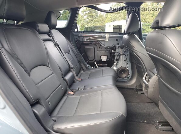 3PCAJ5BB1NF120637 2022 INFINITI QX50 Blue Rear interior view
