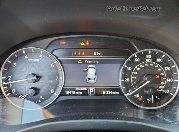 3PCAJ5BB3PF123431 2023 INFINITI QX50 Blue Вид щитка приладів