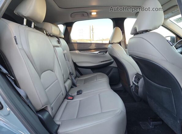 3PCAJ5BB3PF123431 2023 INFINITI QX50 Blue Вид задньої частини салону